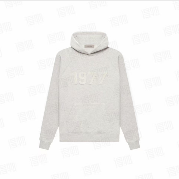 Fear of God Essentials 1977 Hoodie - Light Oatmeal
