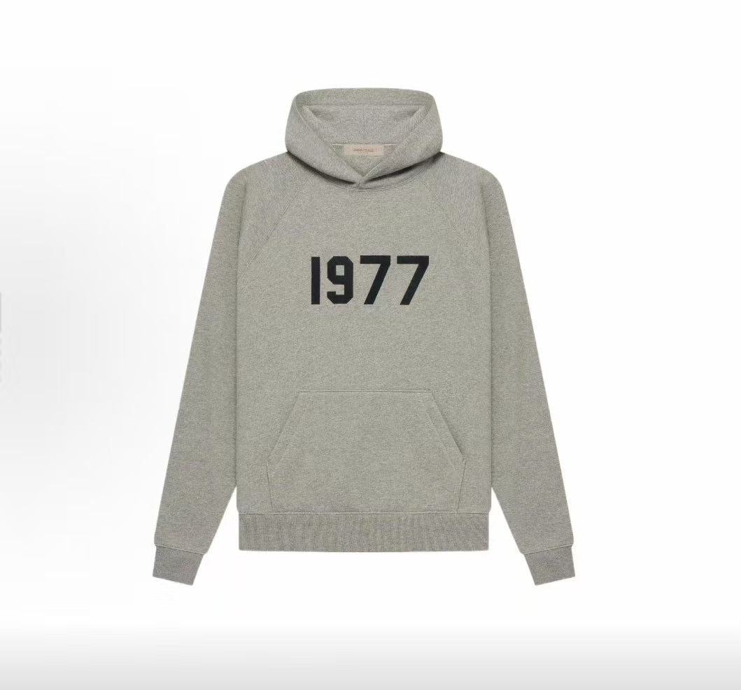Fear of God Essentials 1977 Hoodie - Dark Oatmeal