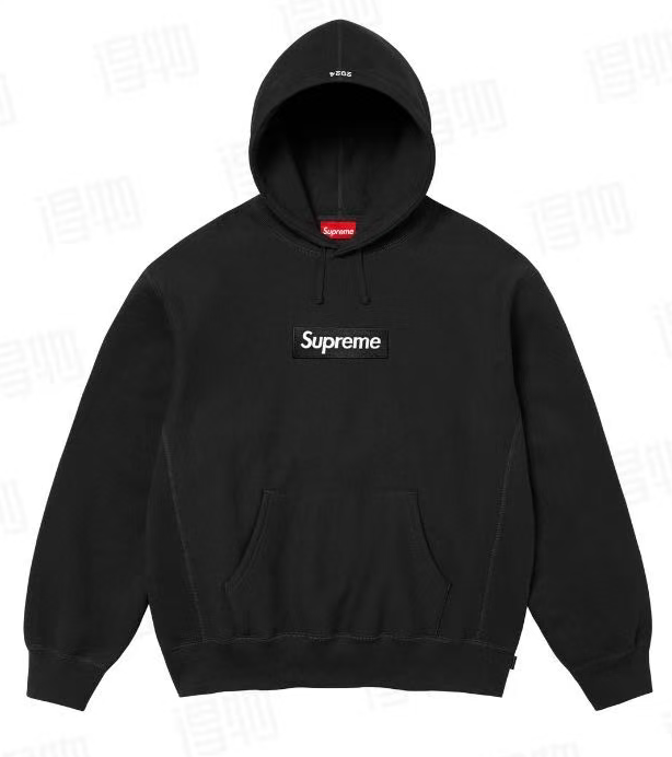 Supreme Small Box Hoodie - Black