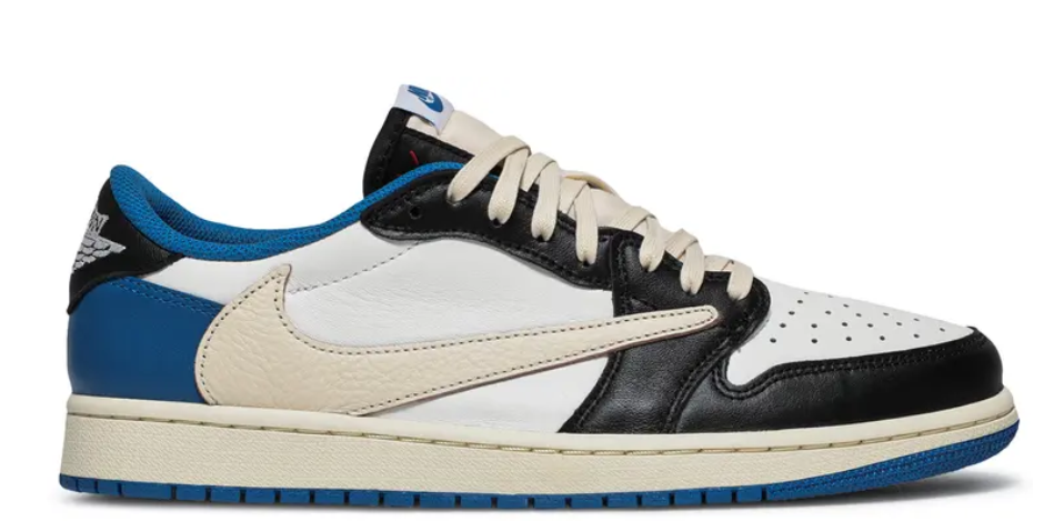 Fragment x Travis Scott x Air Jordan 1 Retro Low - Blue