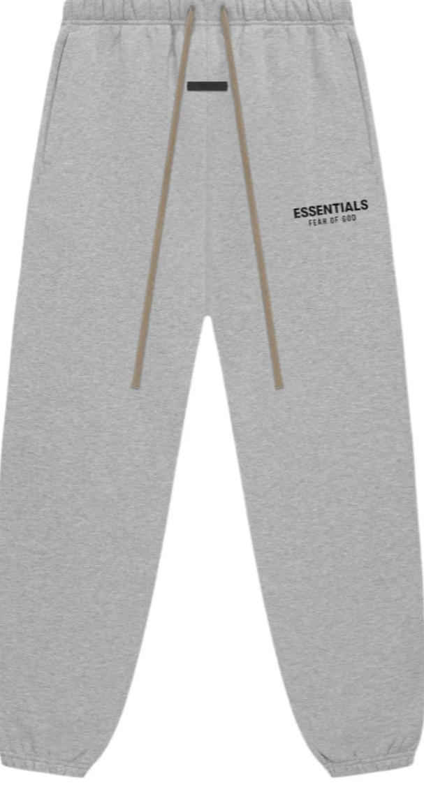 Fear of God Essentials Fleece Sweatpants - Light Heather Grey