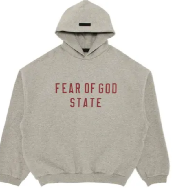 Fear of God Essentials Fleece Hoodie - Dark Heather