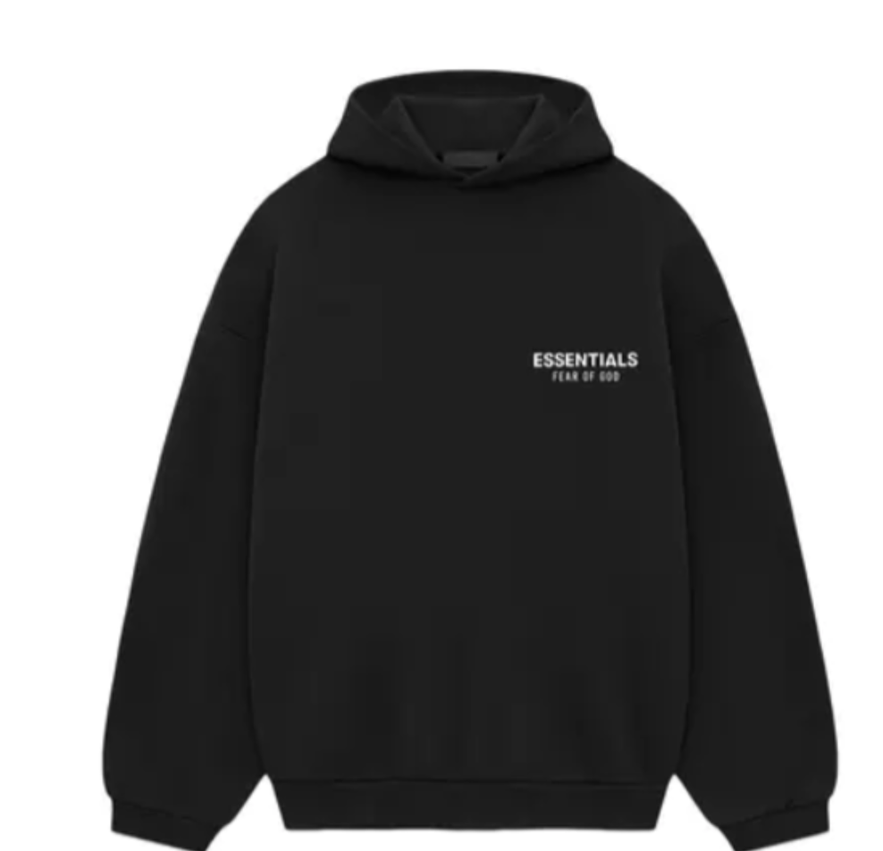 Fear of God Essentials Fleece Hoodie II - Black