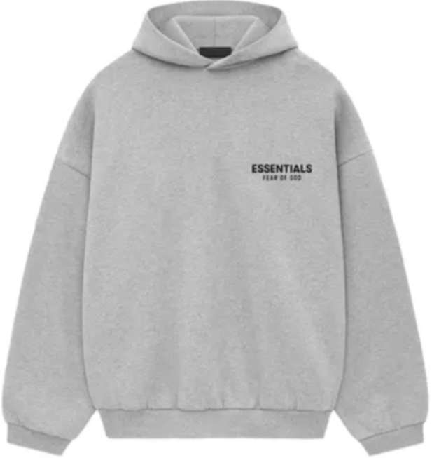 Fear of God Essentials Fleece Hoodie II - Light Heather Grey