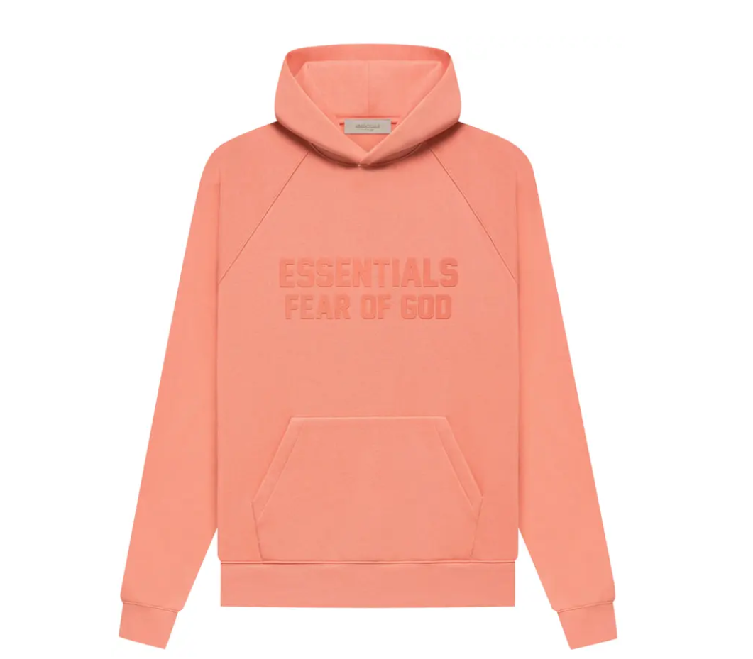 Fear of God Essentials Hoodie - Coral