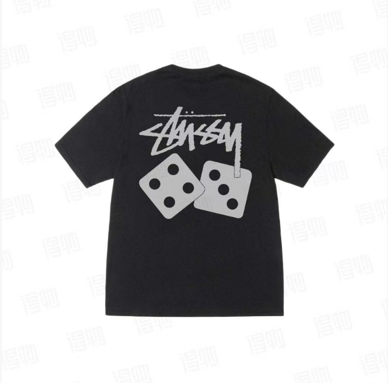 Stussy Tall Dice Tee - Black