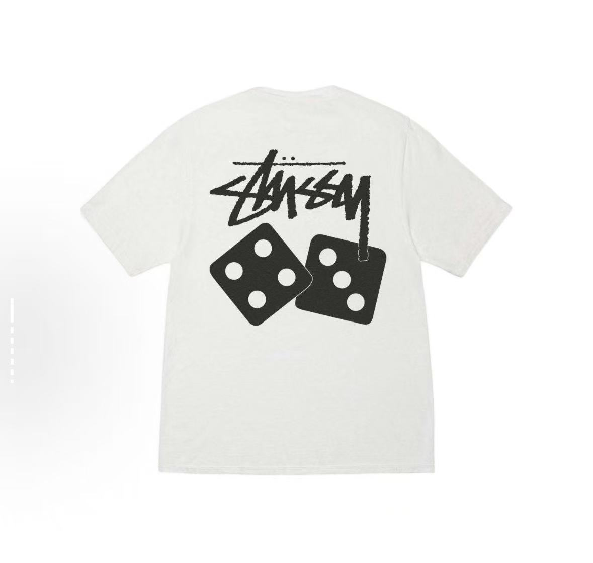 Stussy Tall Dice Tee - White