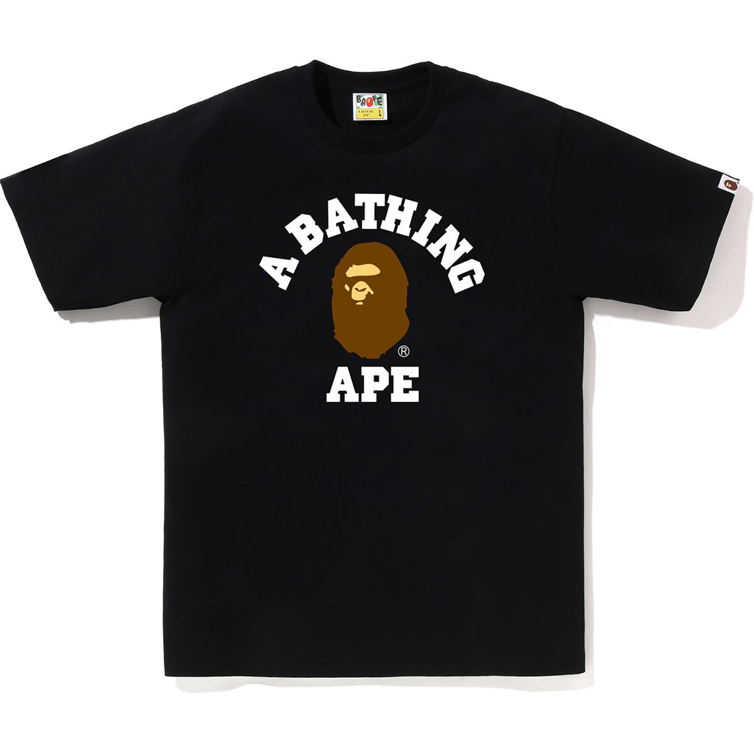 BAPE College Tee - Black