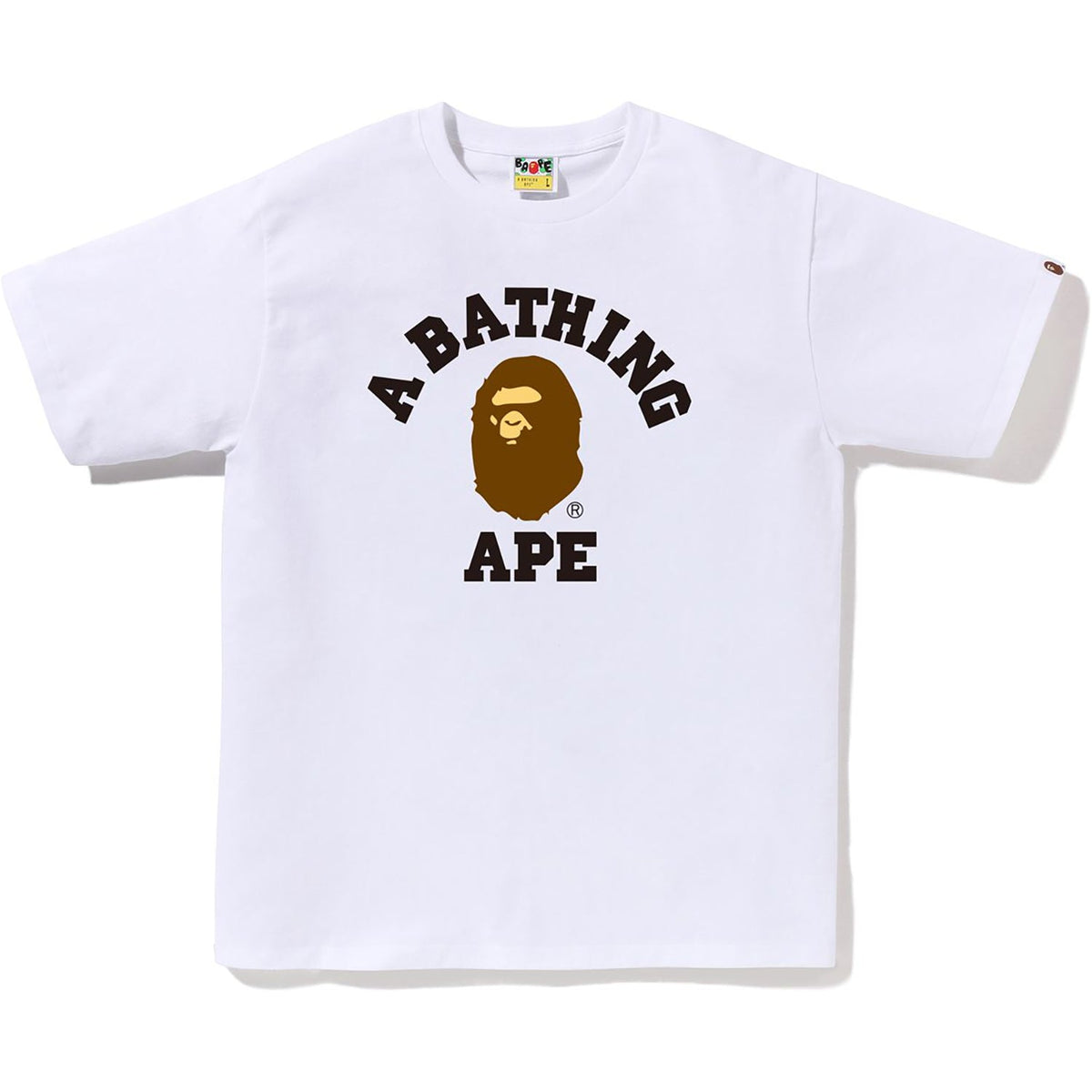 BAPE College Tee - White