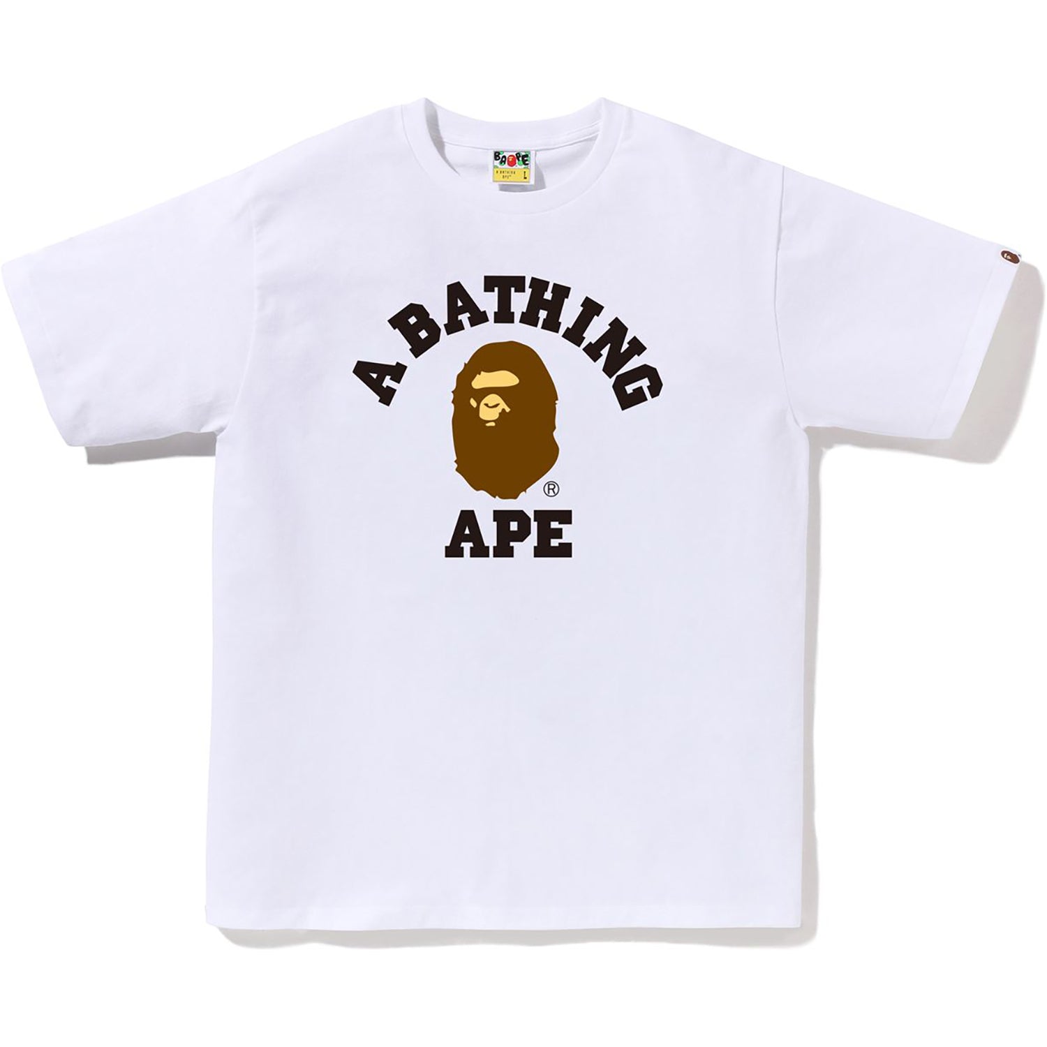 BAPE College Tee - White