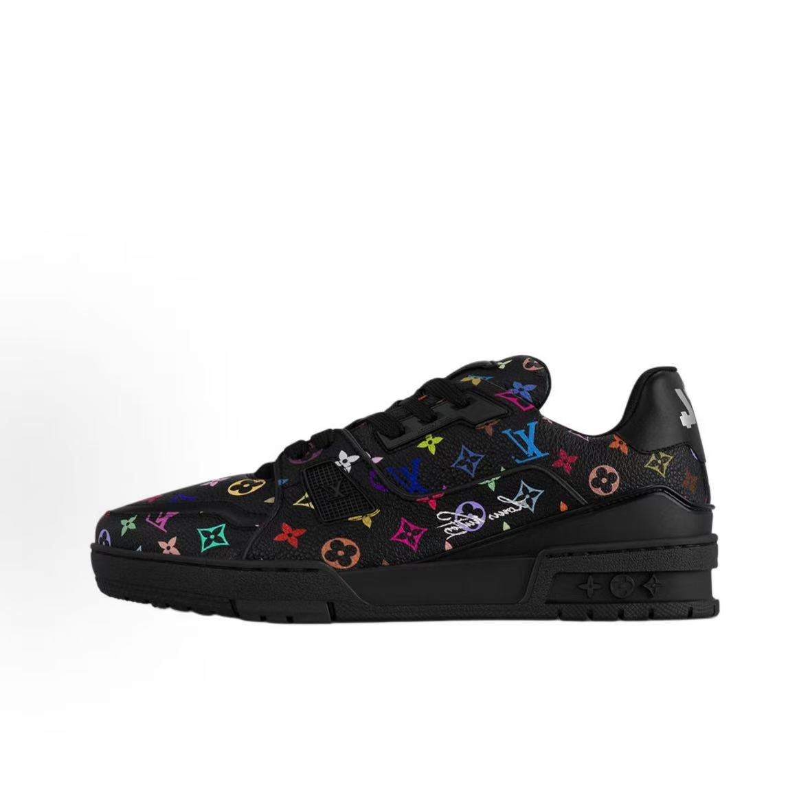 Louis Vuitton LV Trainer Takashi Murakami Black