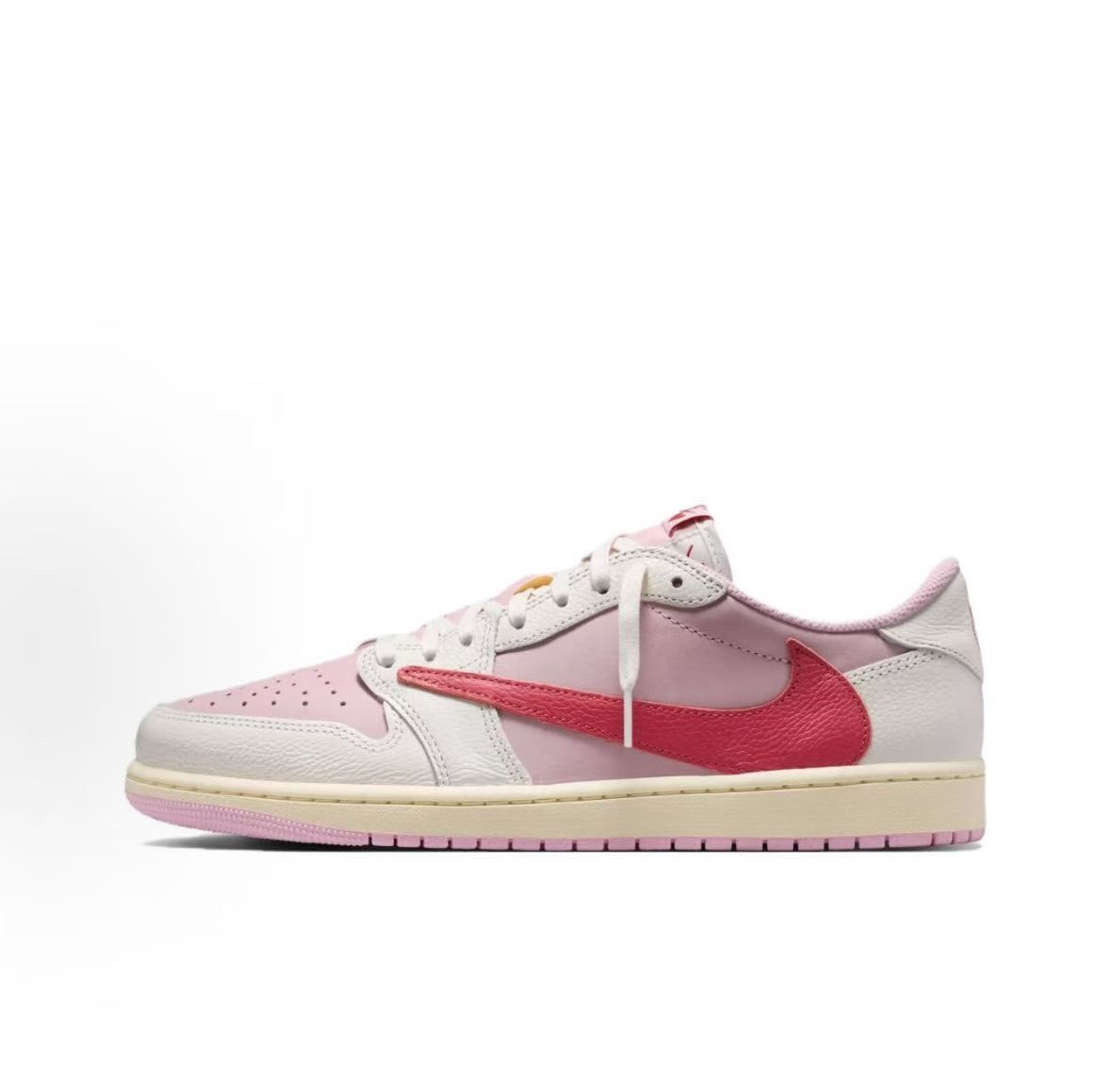 Jordan 1 Retro Low OG SP Travis Scott Sail Tropical Pink