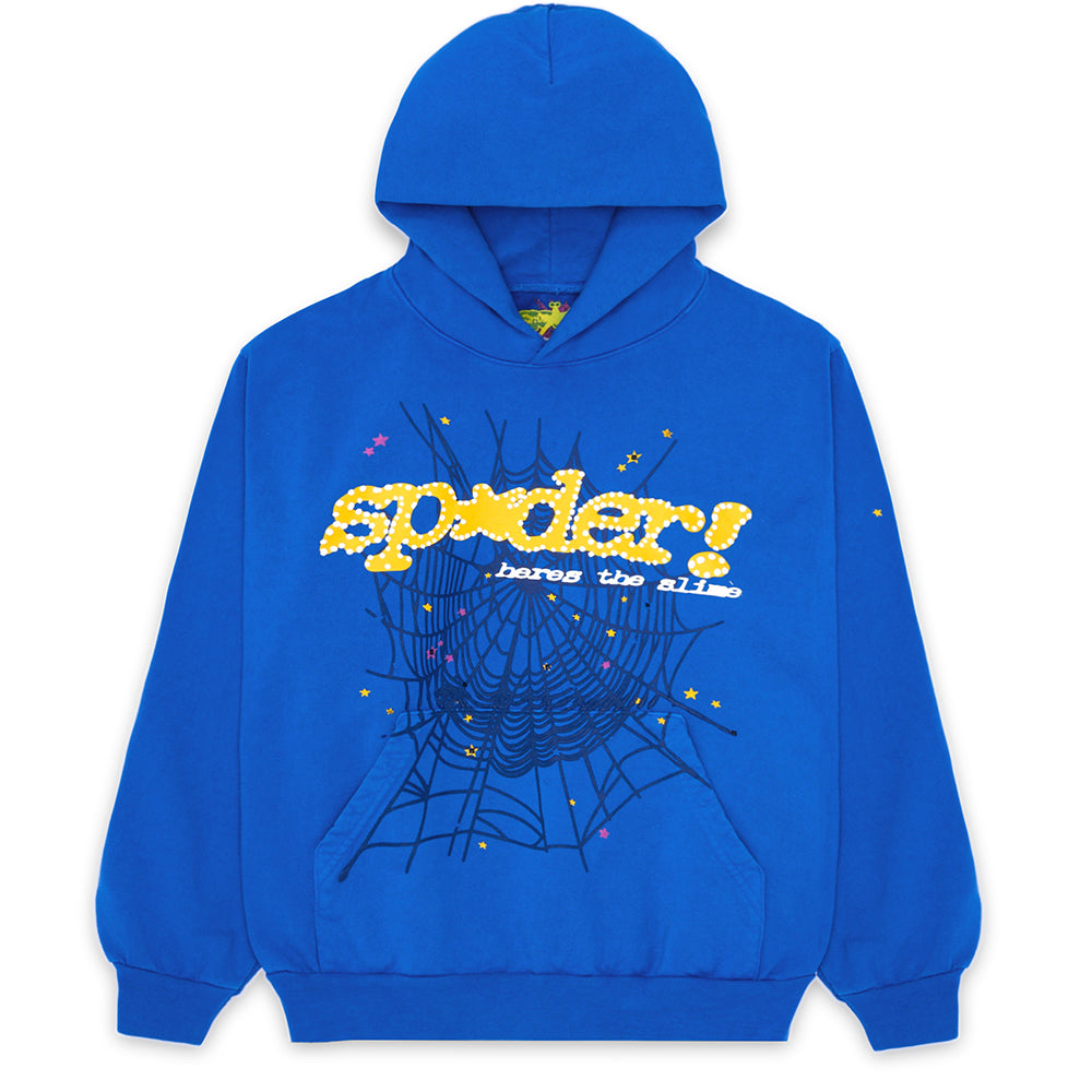 SP5DER TC Blue Hoodie