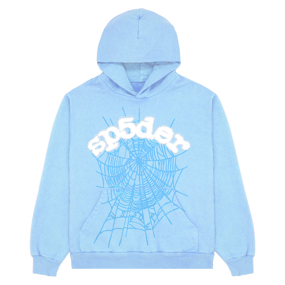 SP5DER Web Hoodie - Sky Blue