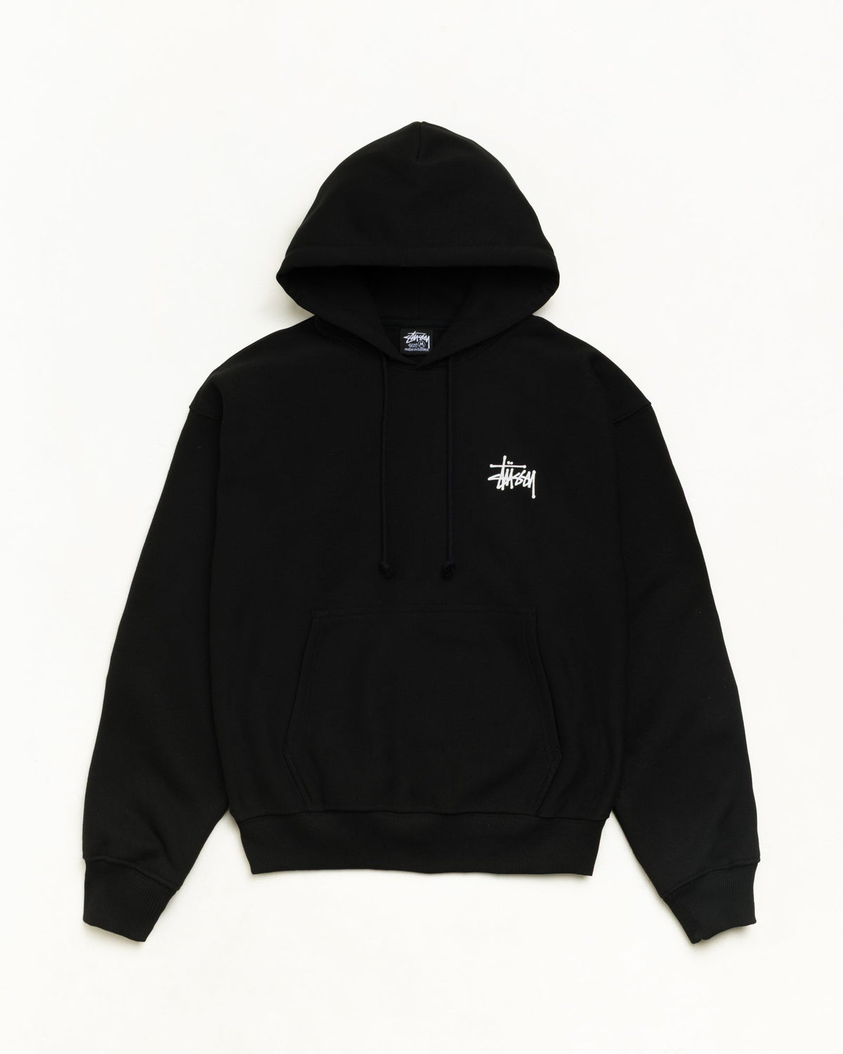 Stussy Basic Stussy Hoodie - Black