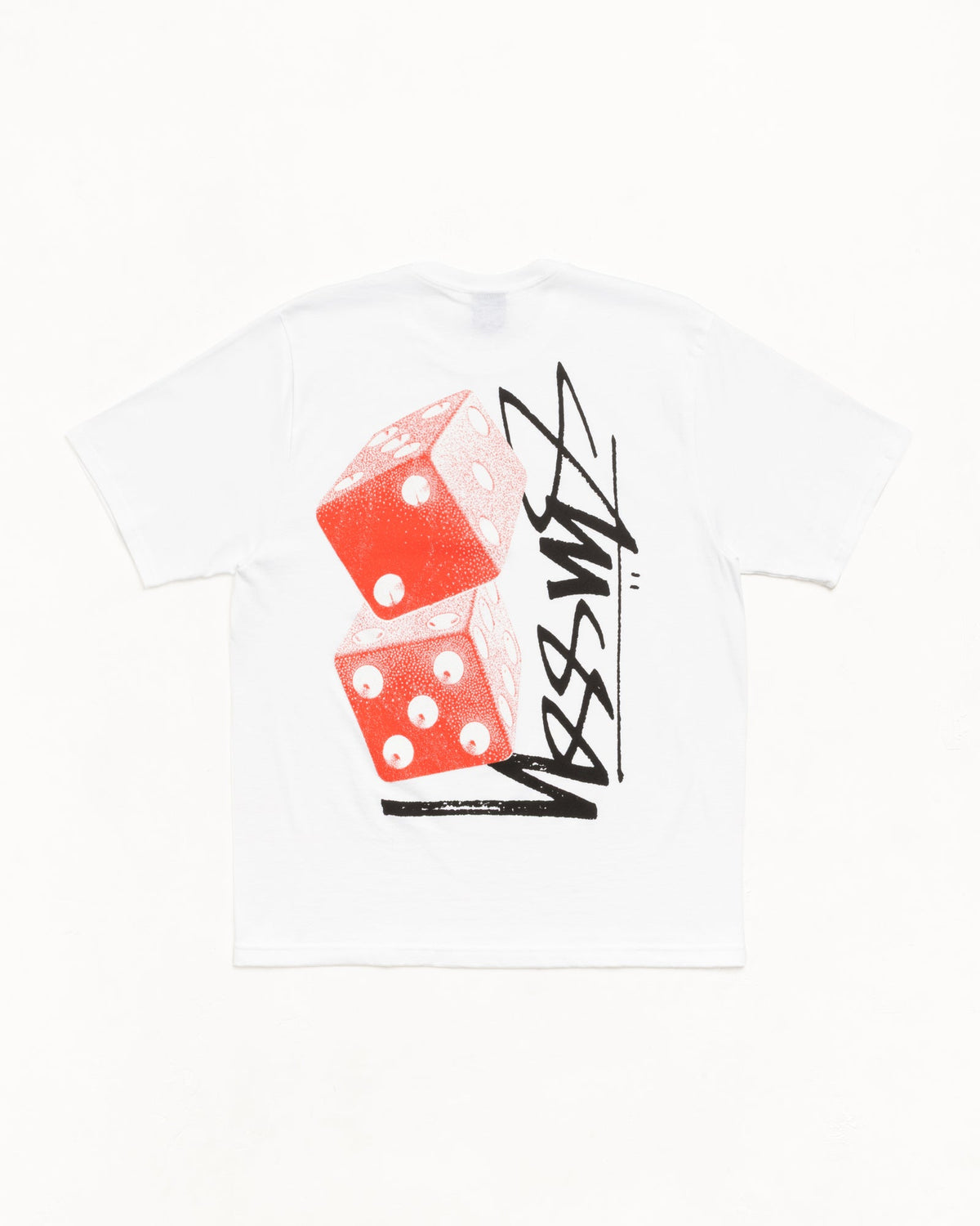 Stussy Tall Dice Tee - White